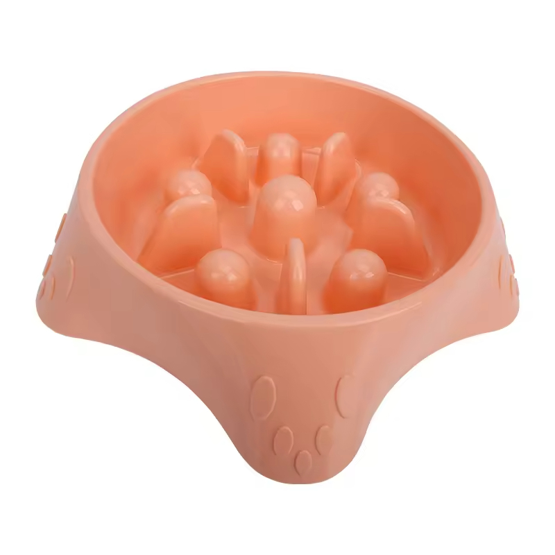 Puzzle Dog Food Bowls Anti-Slip Interactive Dog Feeding Bowls Slow Down Eating Bowl