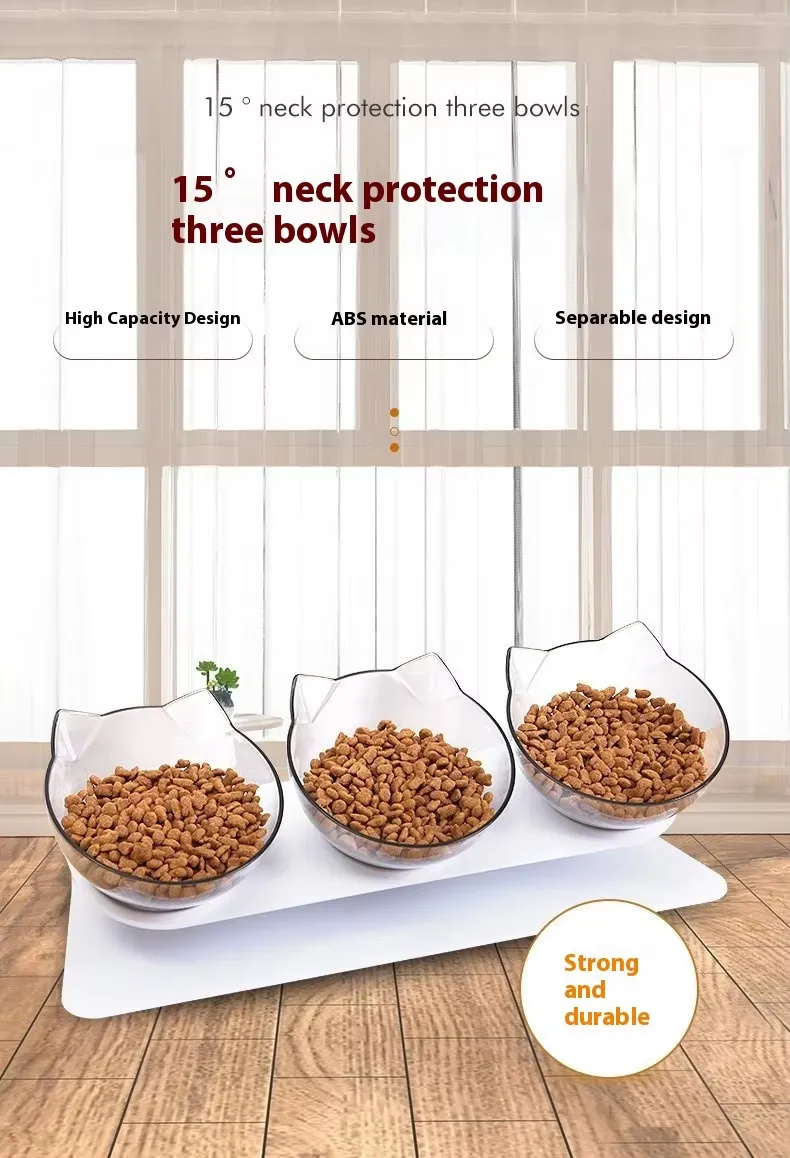 Detailed views of cat bowls