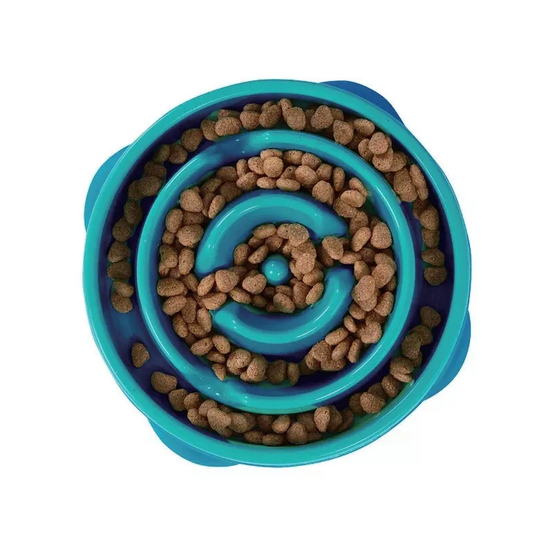 Slowing Eating Speed Non Toxic Dog Bowl Slow Feeder Cat Bowl