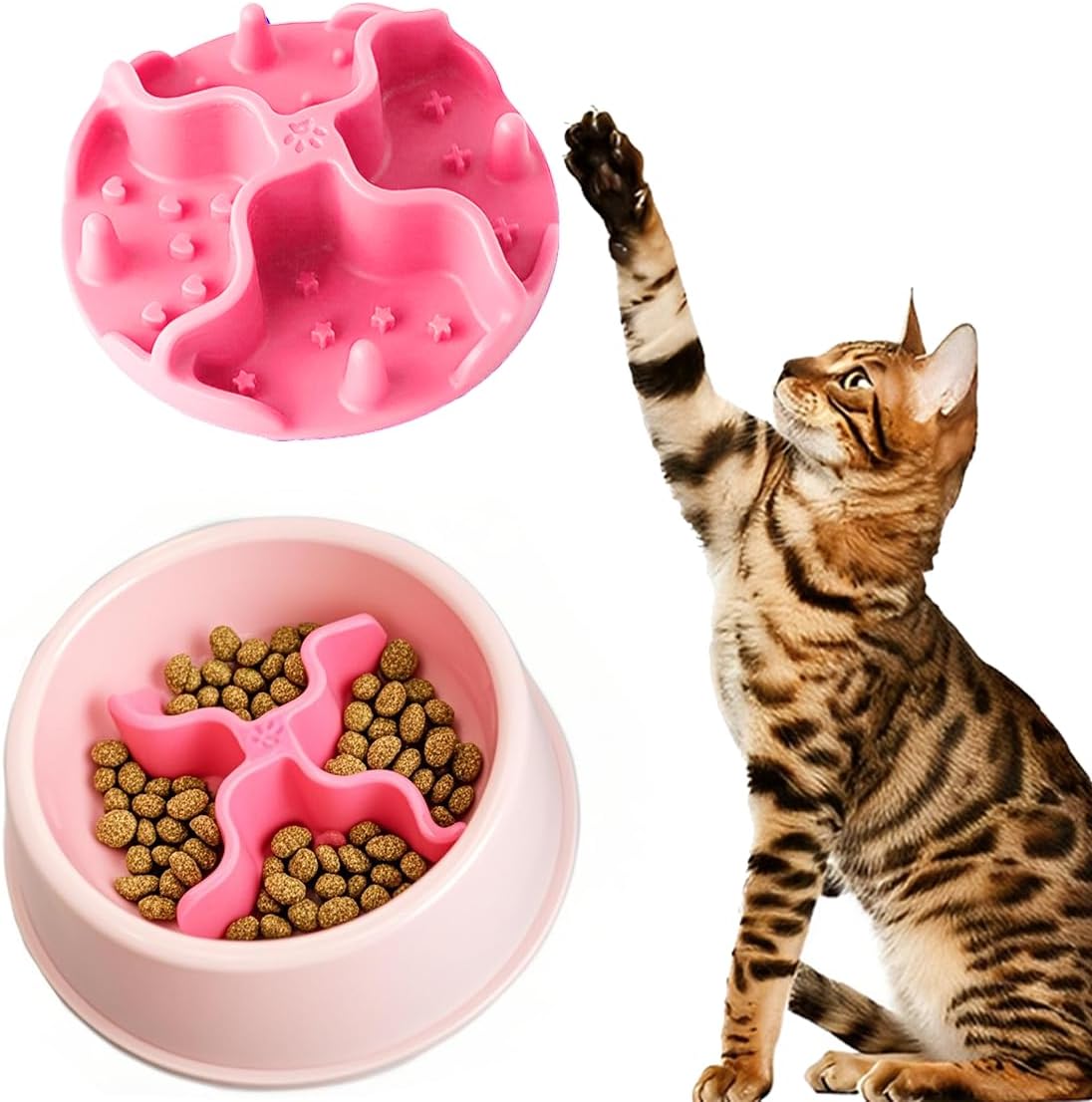 Custom Stylish Rounded Portable Solid Food Grade Silicone Pet Slow Feeder Anti Spill Mat For Dogs Cats