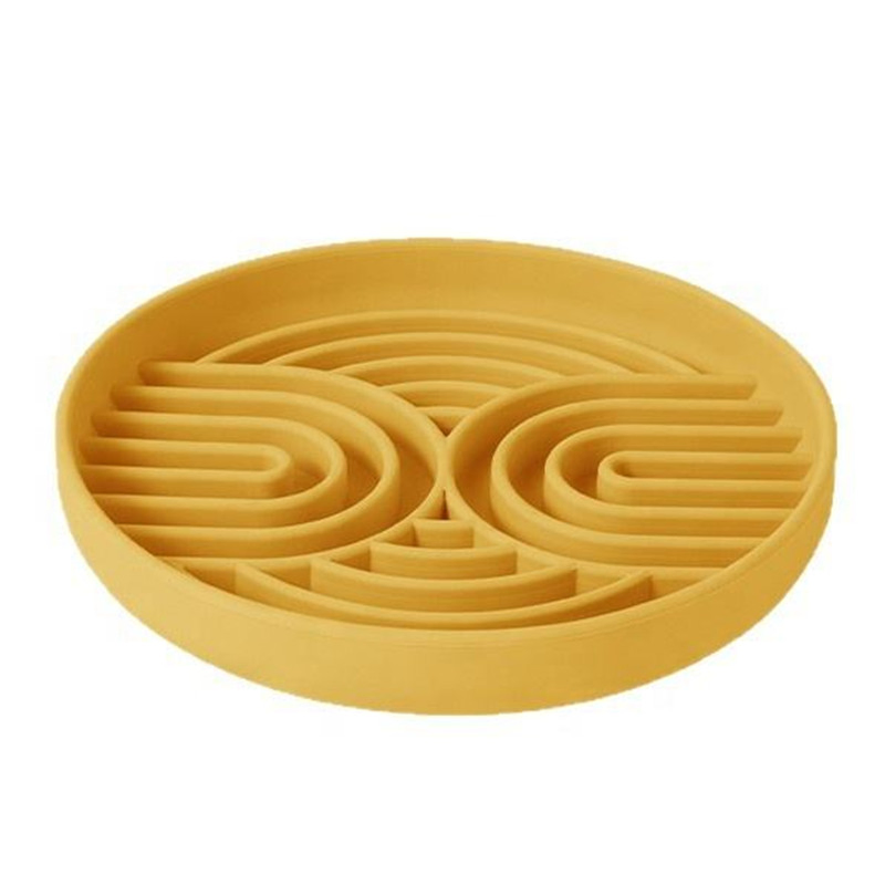 Wholesale Luxury Custom Logo Silicone Dog Cat Lick Mat Non-Slip Slow Feeding Dish for Household Pet Daily Feeding