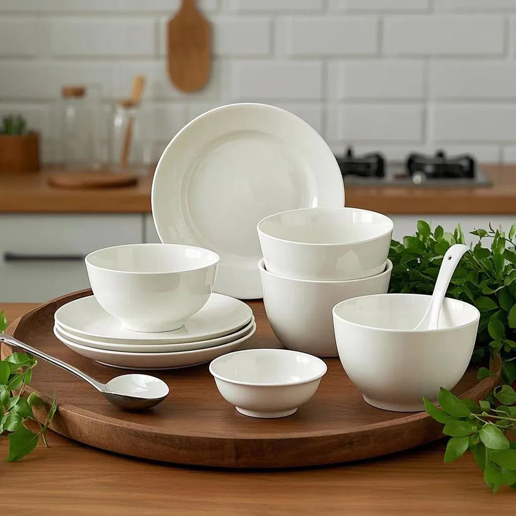 Ceramic Stoneware Pet Dog Cat Food and Water Feeding Drinking Bowls Dishes