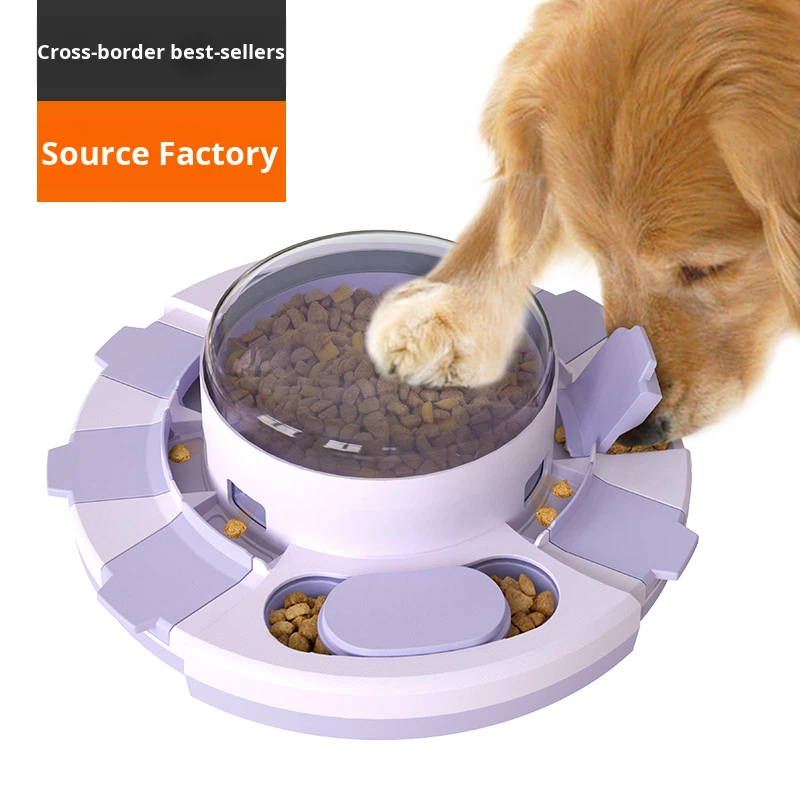 Training IQ Intelligent Pet Enrichment Game Interactive Treat Dispensing Food Feeder Dog Puzzle Toys