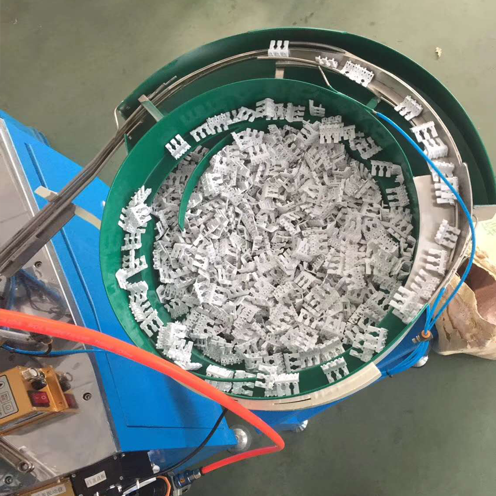 Vibration Feeding Bowl Vibratory Bowl Feeder With Adjustable Base And Discharge Orientation