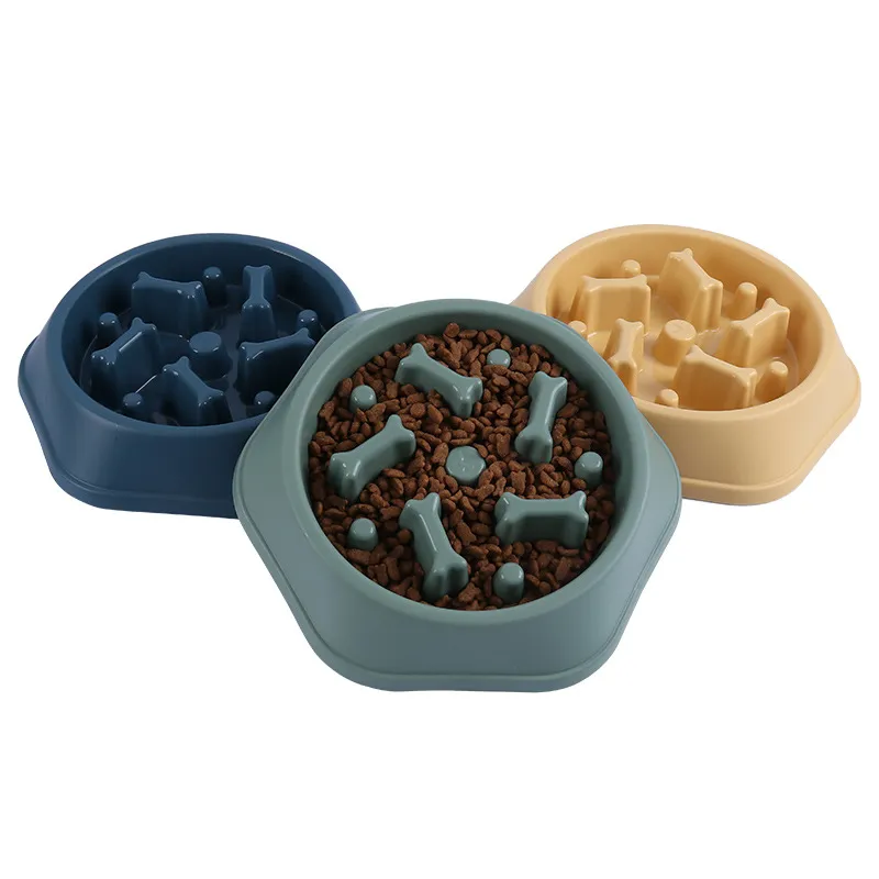 Anti-Choke Eating Suction Cup Non-Slip Silicone Slow Food Bowl