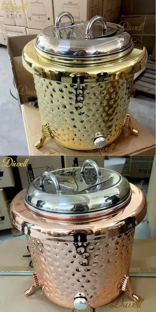 New Design Hammer Pattern Electric Buffet Chafing Dish Dimensions