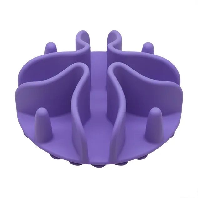 Anti-Choke Slow Feeder Insert for Dog Bowls Reduces Eating Speed and Bloat Risk