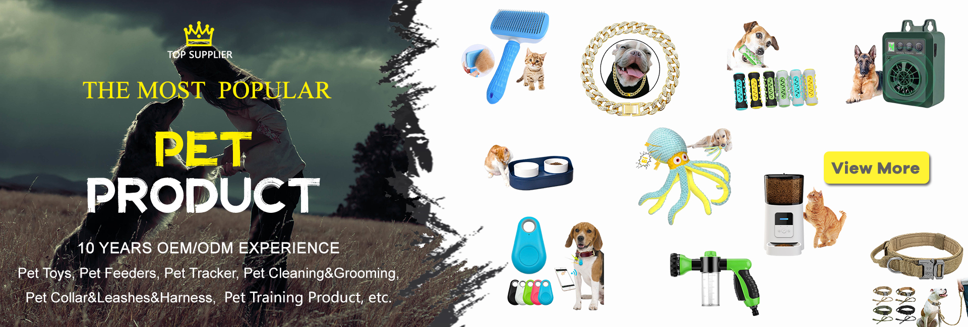 Pet Toys Banner