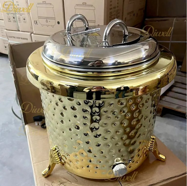 New Design Hammer Pattern Electric Buffet Chafing Dish