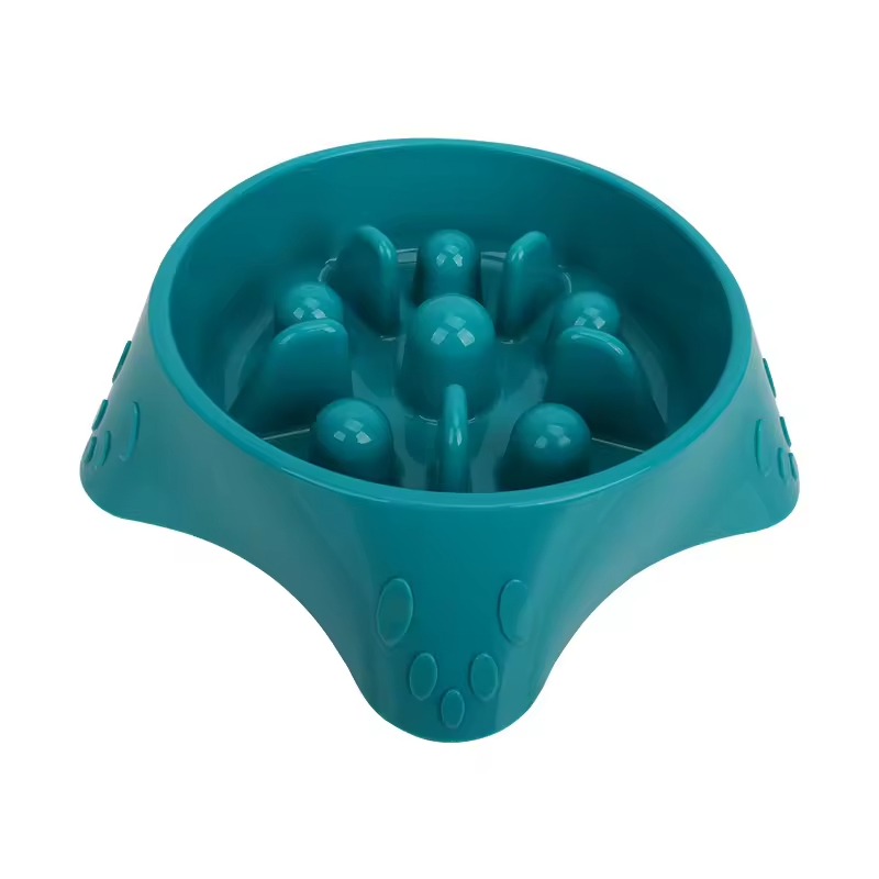 Puzzle Dog Food Bowls Anti-Slip Interactive Dog Feeding Bowls Slow Down Eating Bowl