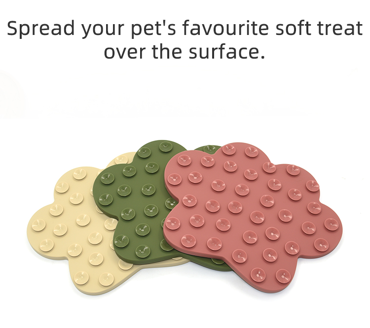 Dog Licking Pad Colors