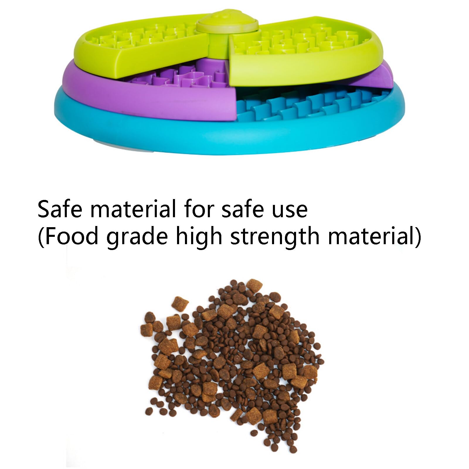 Pet Supplies Dog Slow Feeder Bowl Anti-Slip Design Reduces Eating Speed Promotes Digestion Ideal for Preventing Choking