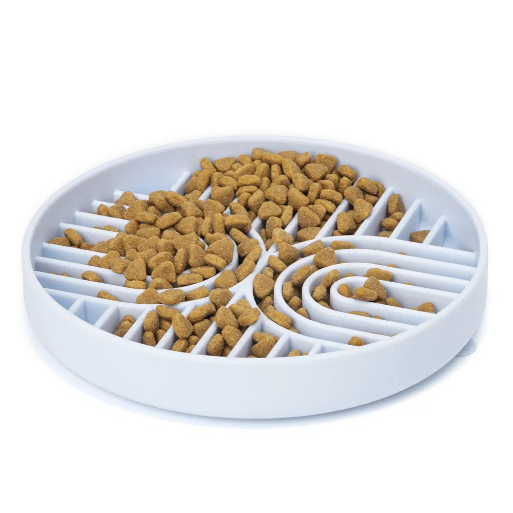 Silicone Pet Slow Feeder Bowl 100% Food Grade Silicone BPA Free Dogs and Cats