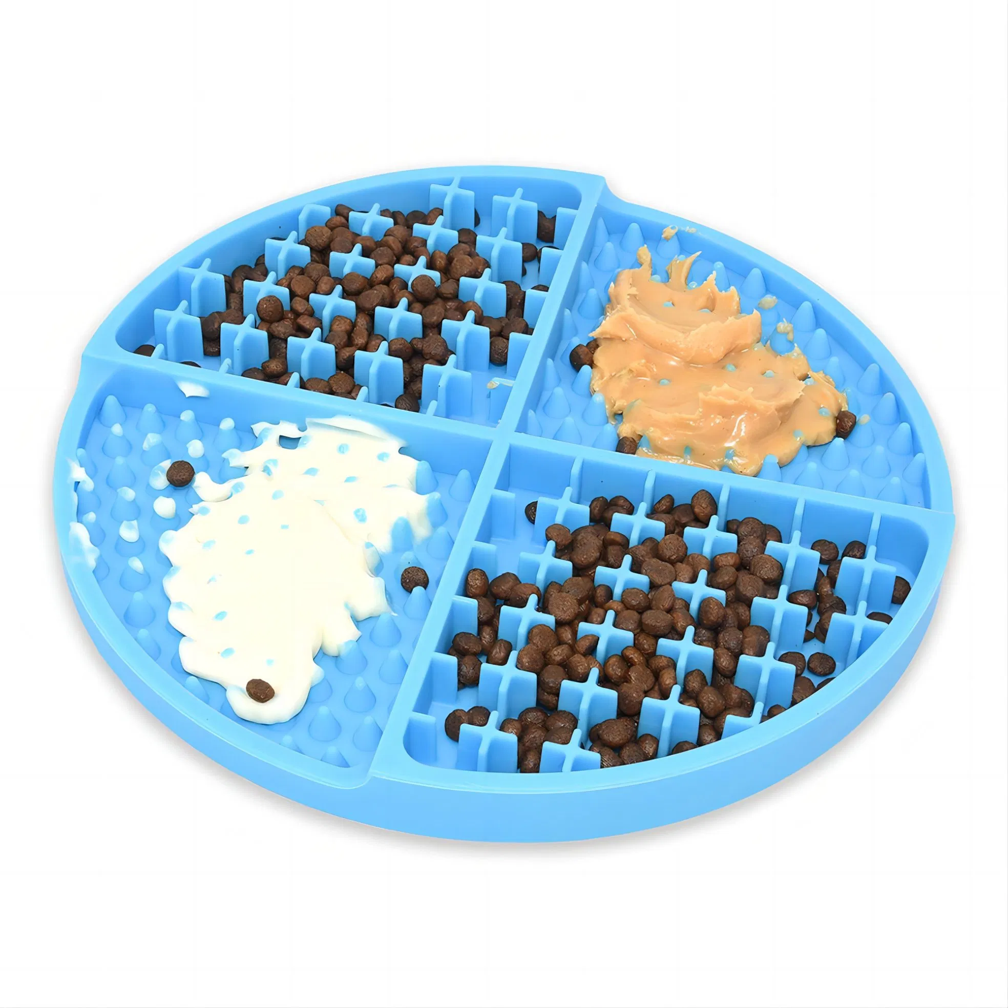 Hot Selling Dog Silicone Slow Feeder Pad Mat Lick Mat Dog Food Grade Silicone Silicone Pet Lick Mat for Dogs