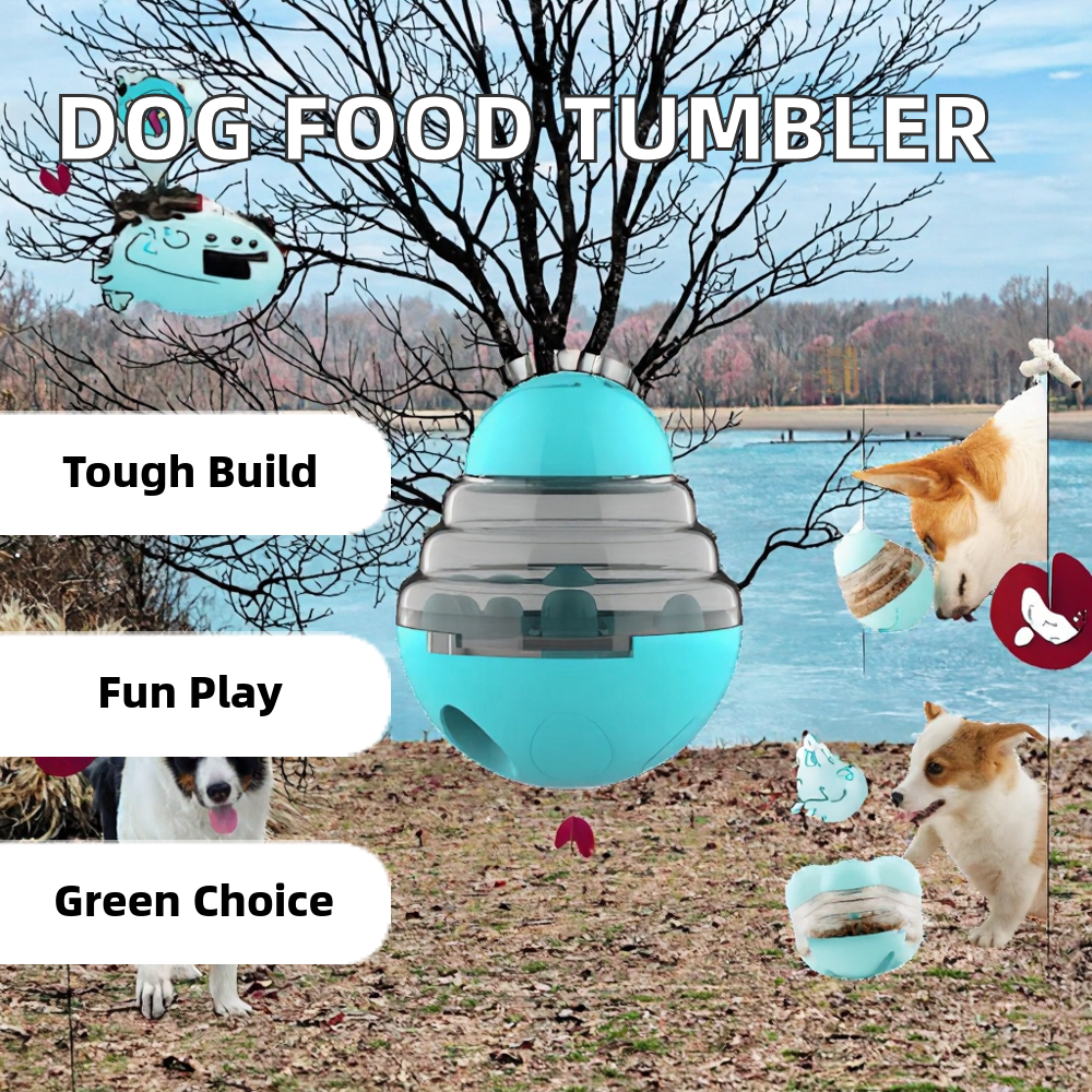 Hot Sale Interactive Dog Puzzle Feeder Adjustable Slow Food Tumbler Eco-Friendly Durable ABS Chew Toys for Small Animals