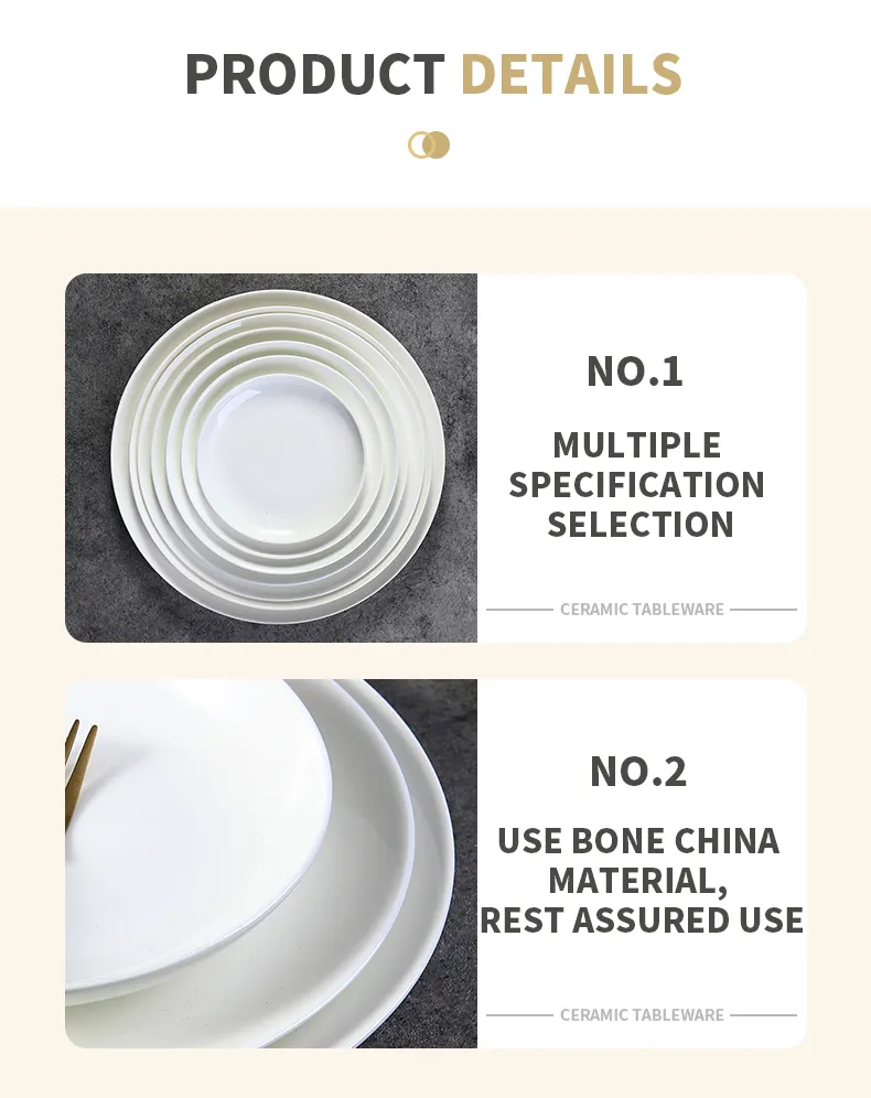 Detailed View 9 - Premium Ceramic Dinnerware