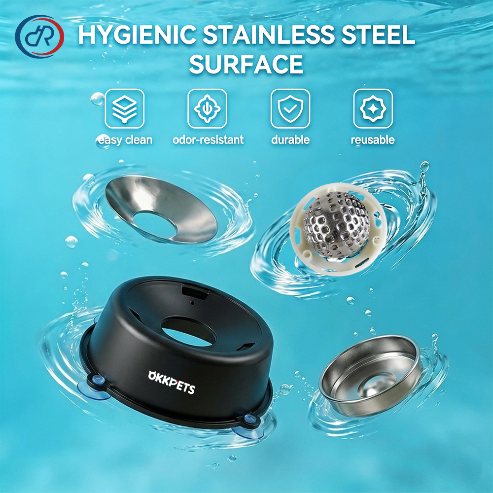 SIMITIPET Custom Logo Stainless Steel Slow Feeder Dog Bowl for Liquid Treats Pup Lick Toy Durable Hygienic Pet Licking Bowl