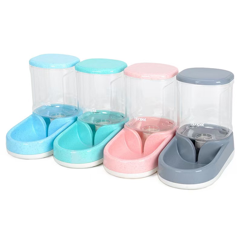 2026 New Design Elevated PP Cat Dog Food Bowl Raised Neck Protection Portable Stylish Pet Plate Bowl with Stand Base