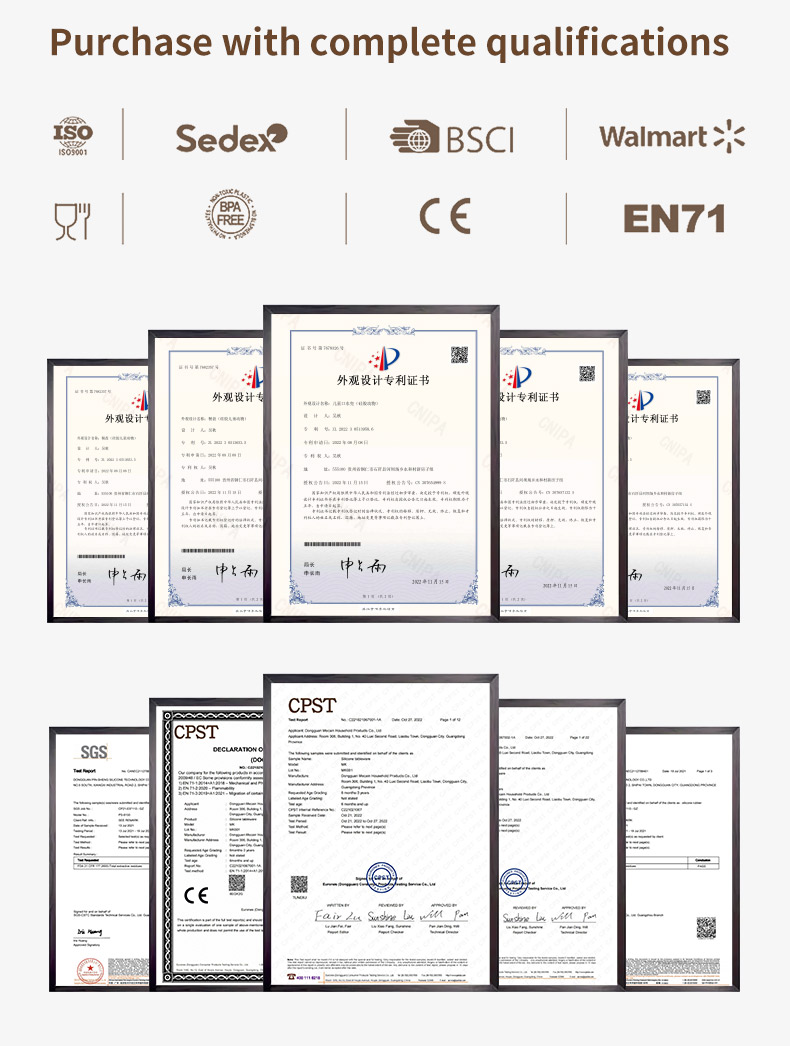 Safety and Quality Certificates
