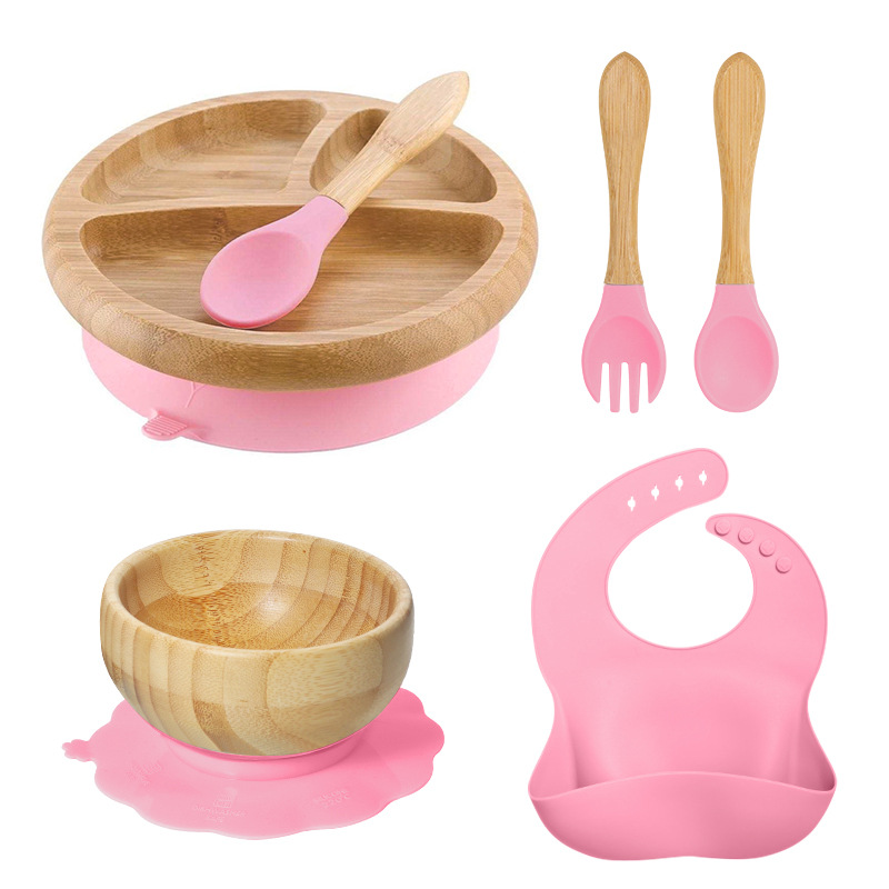 Puppy Bamboo Plate
