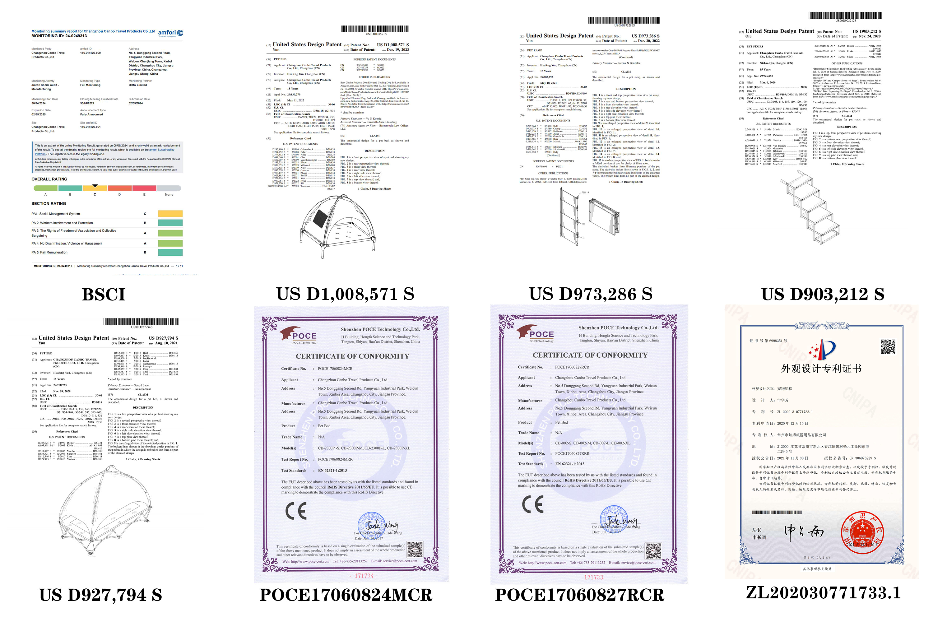 Certifications