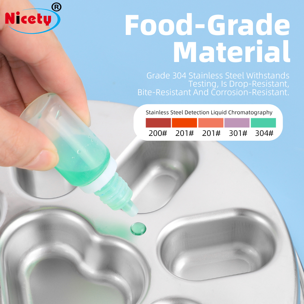 Modern Style Pet Food &amp; Water Bowls 304 Stainless Steel Portable Eco-friendly Slow Feeder Easy Clean Dog/cat Bowl Love Style
