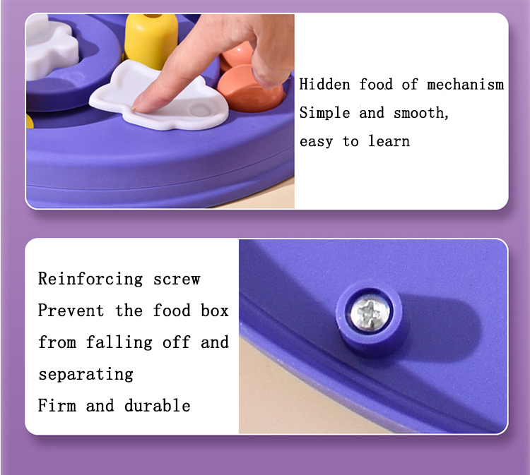 Dog Puzzle Toy Eating Maze Bowl Showcase 8