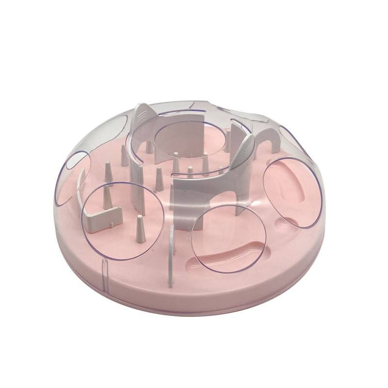 Factory Price Pets Supplies Dog Food Eating Utensils Prevent Chocking Easy Clean Slow Feeder Bowl With Puzzle for Pets