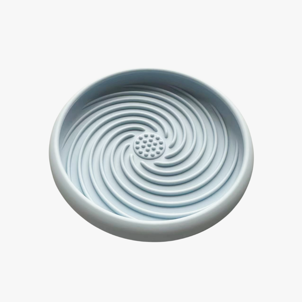 Wholesale Custom Eco-Friendly Travel Food Grade Silicone Slow Feeder Pet Dog Bowl