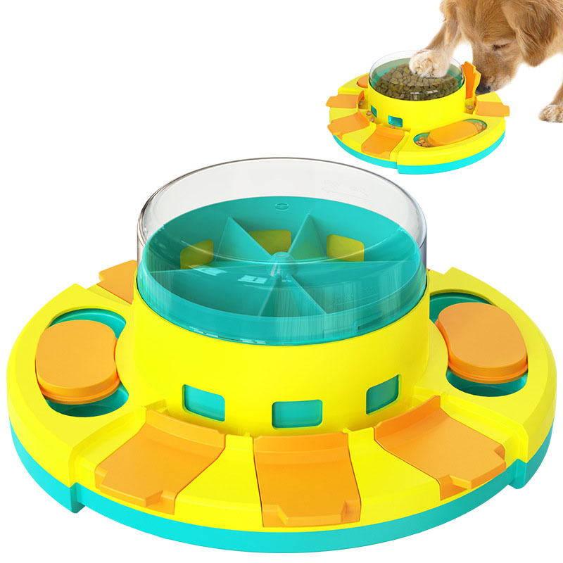 Pet Supplies Manufacturer Wholesale Company Best-Selling Amazon Dog Toys Slow-Eating Food Dispenser Dog Bowl