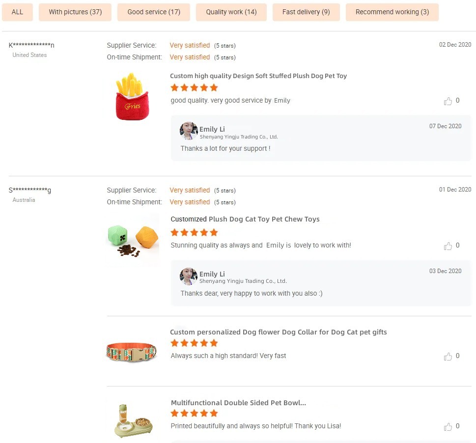 Customer Feedback 1