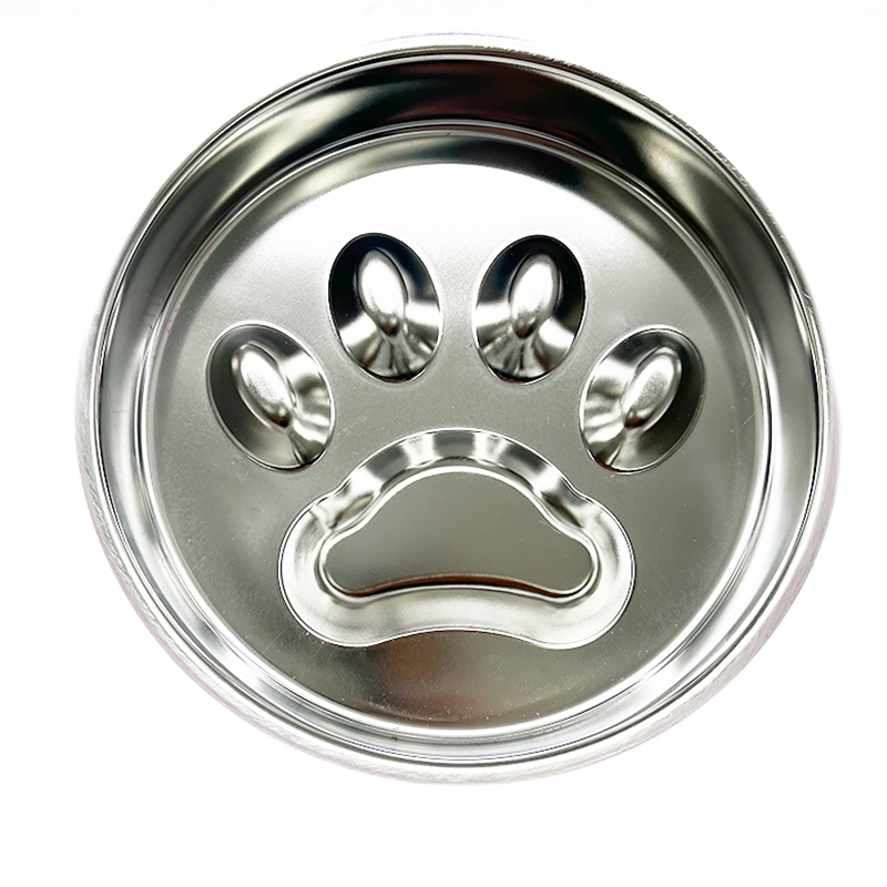 Hot Selling Eco-Friendly Classic Cut Rounded Small Animal Anti-Choking Slow Food Portable Leak Proof Waterproof Stainless Steel
