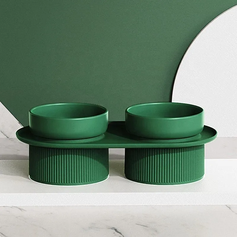 Pet Slow Feeder Mat Ceramic Pet Feeder Bowl Details