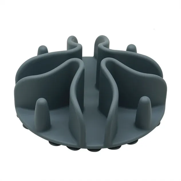 Anti-Choke Slow Feeder Insert for Dog Bowls Reduces Eating Speed and Bloat Risk