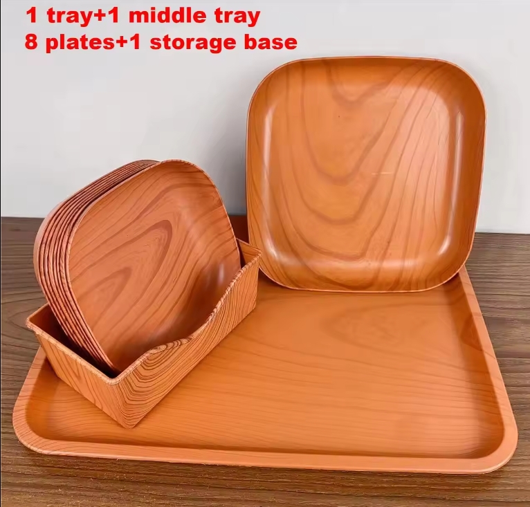 Wood Plate View 4
