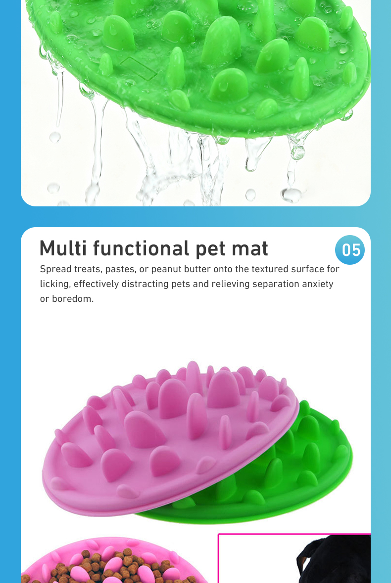 Food Grade Silicone Dog Slow Feeder Bowl - Feature 4