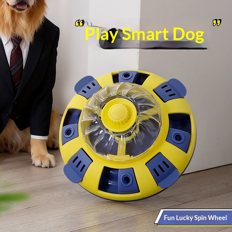 Dog &amp; Cat Puzzle Toy Adjustable Slow Feeder Treat Dispenser Boredom Relief Mental Stimulation Toy Classic Modern Style