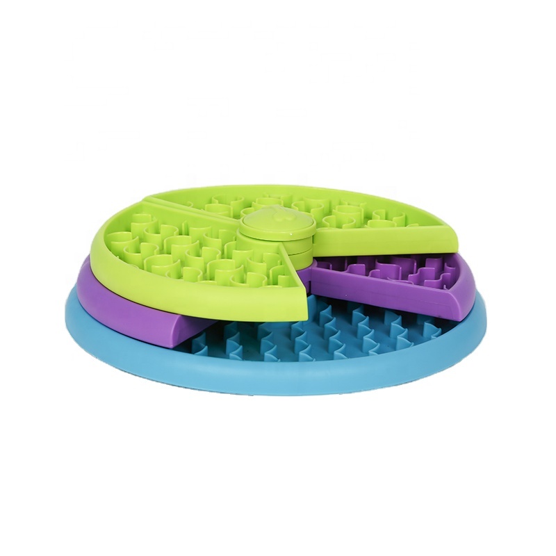 3 Layer Maze Puzzle Interactive Dog Slow Bowl Feeders Non-Slip and Anti-Suffocation Reusable Interactive Slow Feeding Dog Bowl