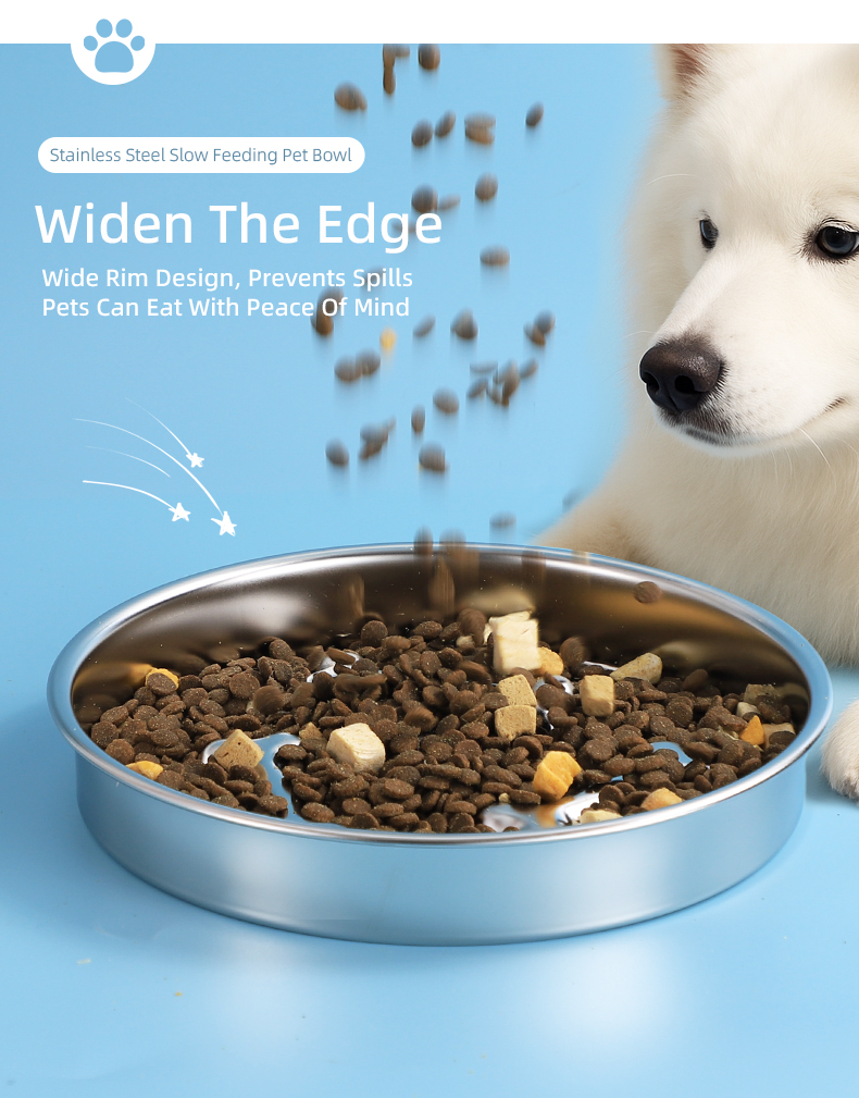 Pet Slow Feeder Bowl Detail 7