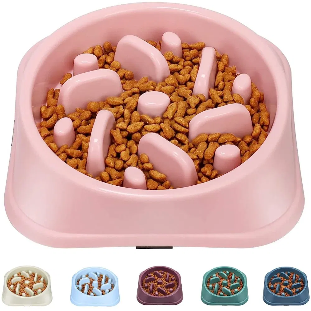 Various Color Anti-Slip Puzzle Interactive Slow Feeder for Small and Medium Dogs