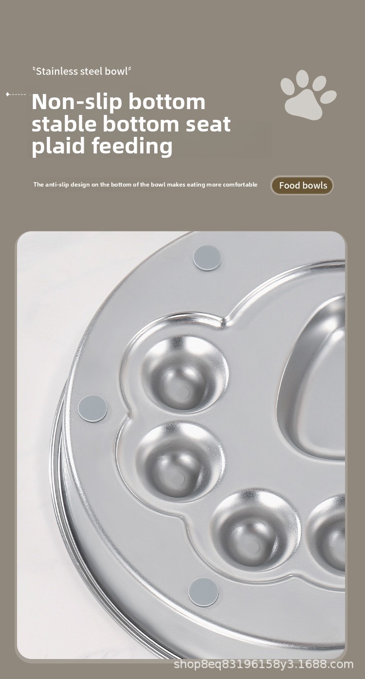 Pet food slow bowl design 9