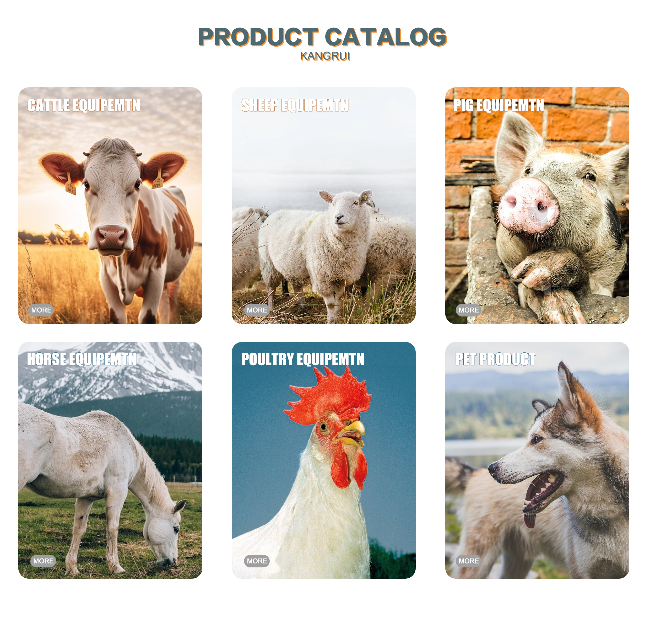Animal Husbandry Equipment Categories