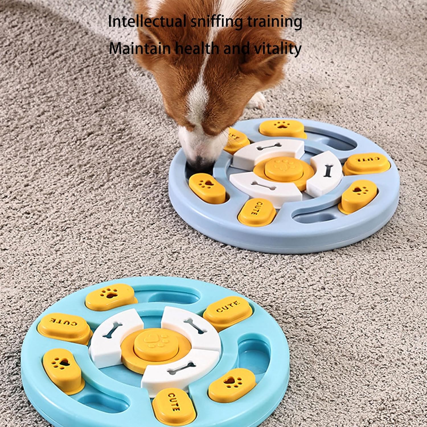 Wholesale Sliding Modulel Intelligence Feeding Toy Slow Feeders Puzzles Bowl for Mental Enrichment and Training