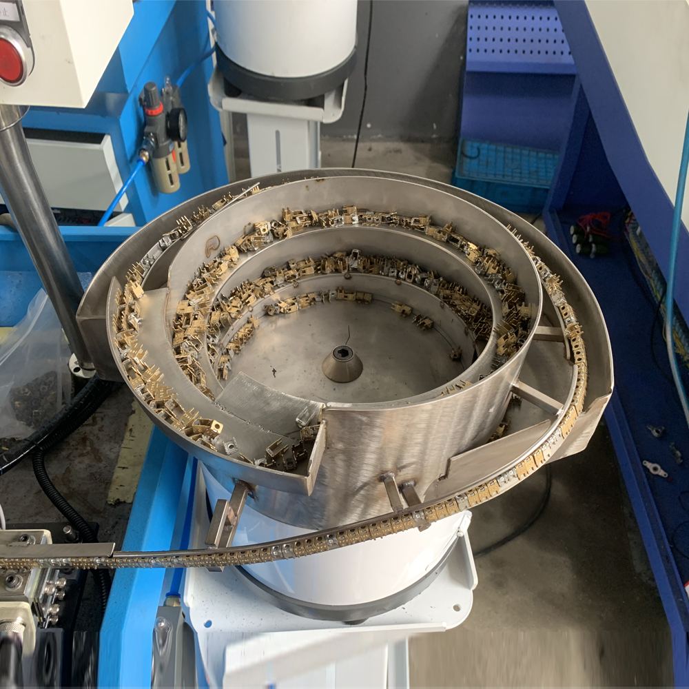 Vibration Feeding Bowl Vibratory Bowl Feeder With Adjustable Base And Discharge Orientation