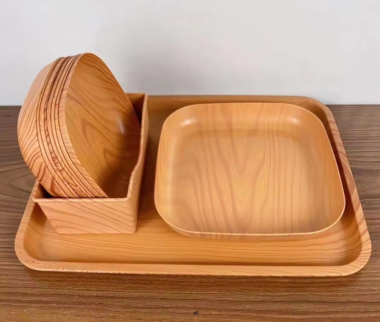 Wood Plate View 3