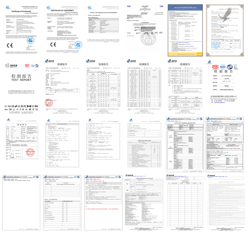 Certifications