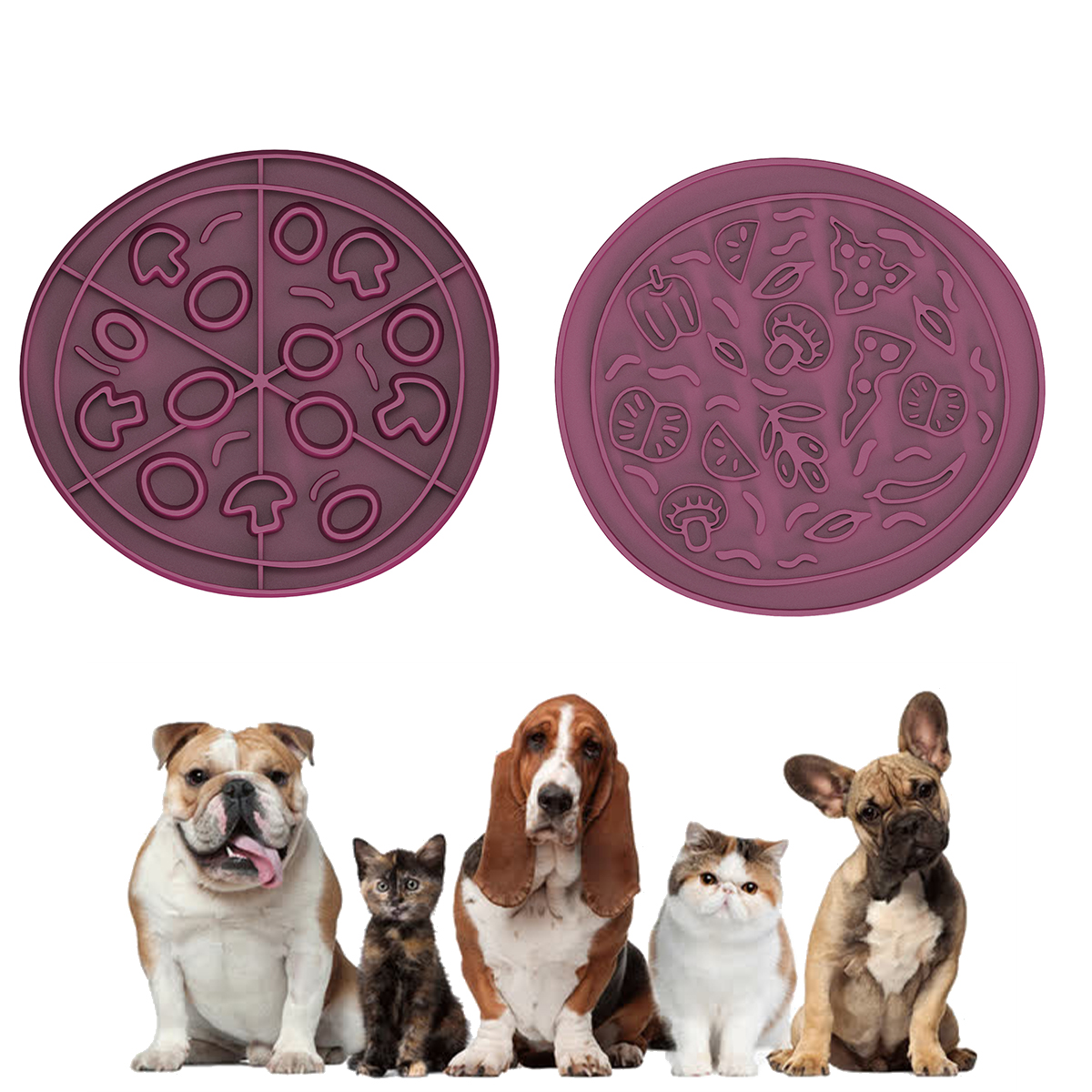 Pet Silicone Slow Feeder Usage