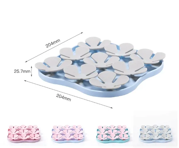 Slow Feeder Dog Bowl Silicone with Suction Cups Pet Bowl