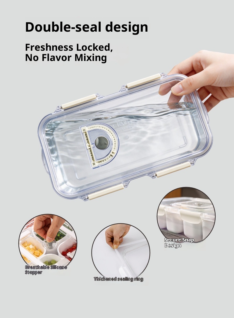 Snack Platter with Airtight Lid