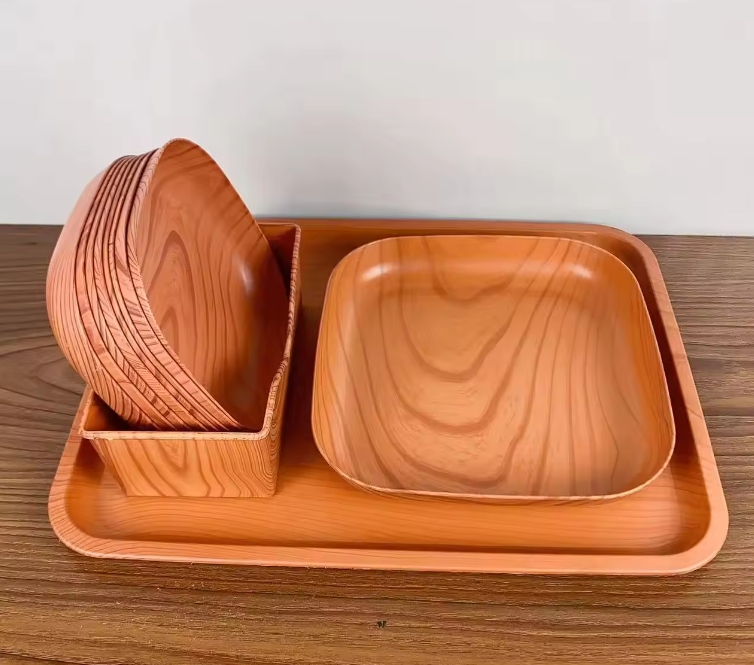 Wood Plate View 2